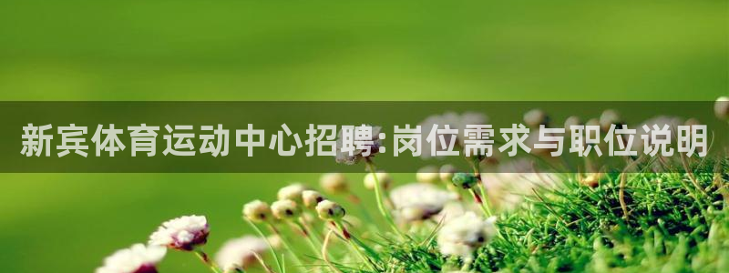 xc体育：新宾体育运动中心招聘:岗位需求与职位说明